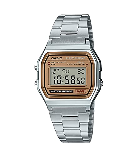 Casio Collection Unisex Retro Armbanduhr A158WEA-9EF von Casio