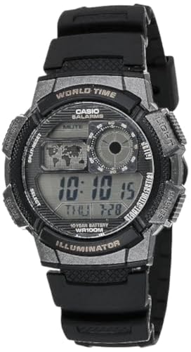 Casio HerrenArmbanduhr Digital Quarz Harz AE-1000W-1AVEF von Casio