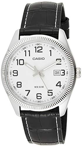 Casio HerrenArmbanduhr Analog Quarz Leder MTP-1302PL-7BVEF von Casio