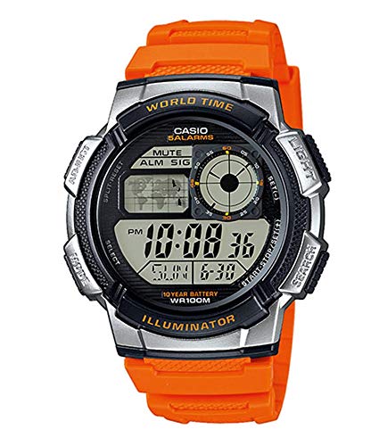 Casio HerrenArmbanduhr Digital Quarz Harz AE-1000W-4BVEF von Casio