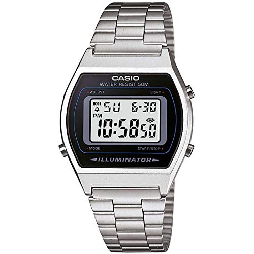 Casio Collection Retro Design Digitale Armbanduhr B640WD-1AVEF von Casio