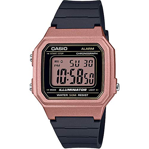 CASIO Herren Digital Quarz Uhr mit Resin Armband W-217HM-5AVEF von CASIO