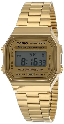 Casio Collection Unisex Retro Armbanduhr A168WG-9EF von Casio