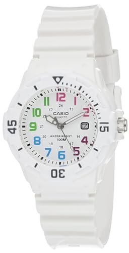 CASIO Damen Analog Quarz Uhr mit Resin Armband LRW-200H-7B von Casio