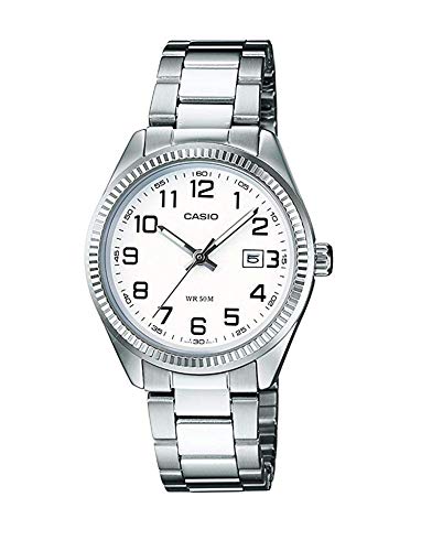 Casio Damen Analog Quarz mit Edelstahl Armbanduhr LTP 1302PD 7BVEF von Casio