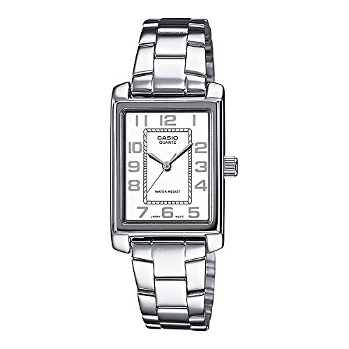 Casio Damen Analog Quarz mit Edelstahl Armbanduhr LTP1234PD7BEF von Casio