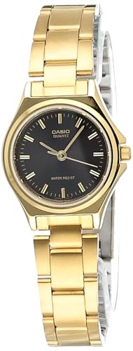 Casio Damen Analog Quarz Uhr mit Edelstahl Armband LTP-1130N-1A von Casio