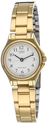 Casio Damen Analog Quarz Uhr mit Edelstahl Armband LTP-1130N-7B von Casio