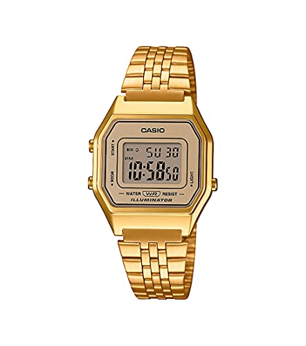 Casio Collection DamenRetro Armbanduhr LA680WEGA-9ER von Casio