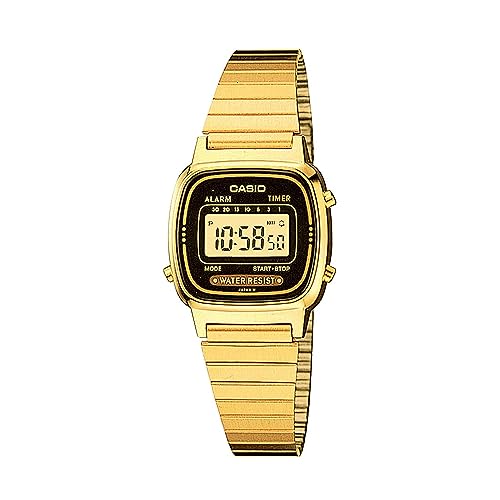 Casio Damen-Armbanduhr Digital Quarz LA670WGA-1DF von Casio