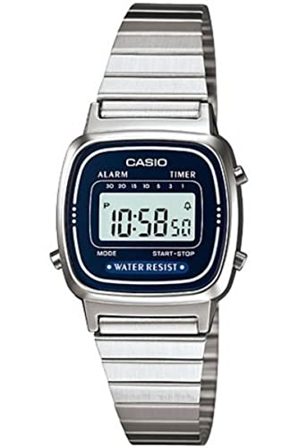 Casio Damen-Armbanduhr Vintage Digital Quarz Metall LA-670WA-2 Casio Damen-Armbanduhr Vintage Digital Quarz Metall LA-670WA-2 von Casio