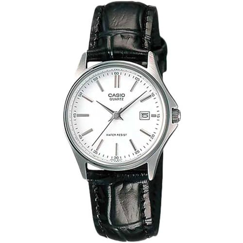Casio Damen-Armbanduhr XS Analog Quarz Leder LTP-1183E-7ADF Casio Damen-Armbanduhr XS Analog Quarz Leder LTP-1183E-7ADF von Casio