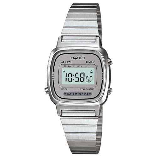 Casio Collection Damen Retro Armbanduhr LA670WEA-7EF von Casio