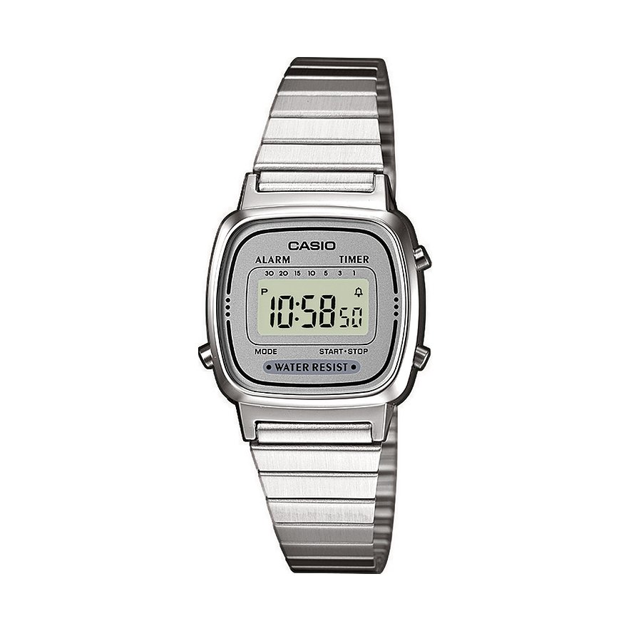 Casio Damenuhr Vintage LA670WEA-7EF Metall, Sonstiges von Casio