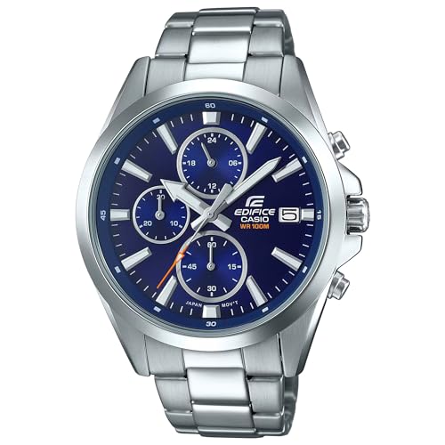 EDIFICE HerrenArmbanduhr Analog Quarz Edelstahl EFV-560D-2AVUEF von Casio