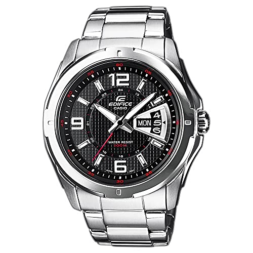 Casio HerrenArmbanduhr Analog Quarz Edelstahl EF-129D-1AVEF Casio HerrenArmbanduhr Analog Quarz Edelstahl EF-129D-1AVEF von Casio