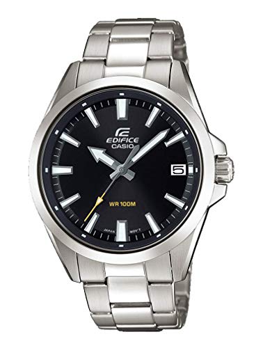 CASIO Herren Armbanduhr Analog Quarz Edelstahl EFV-100D-1AVUEF von Casio