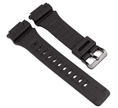 Casio Ersatzarmband für AQ-S810, Resin, schwarz, 10410723 von Casio