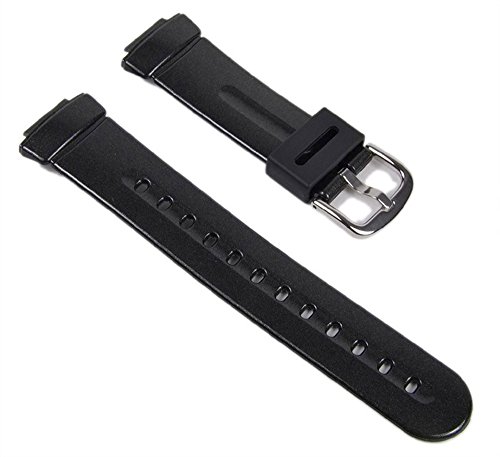 Casio Uhrenarmband Resin Band Dunkelgrau für Damenuhr BG-1006SA-1V von Casio