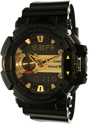 Casio G-Shock Armbanduhr, Unisex, Harz, Schwarz, Mineral, Schwarz von Casio