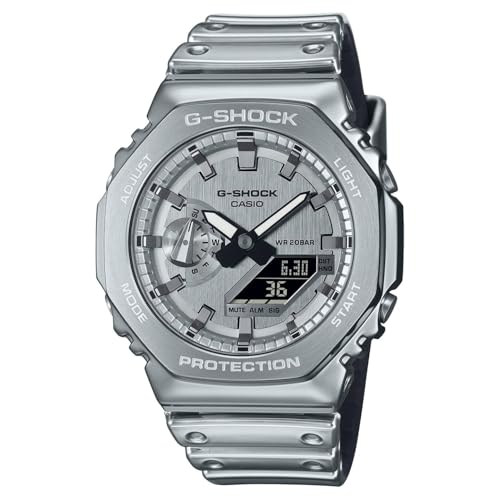 Casio G-Shock G-Steel Armbanduhr Silberfarben GM-2100YM-8AER Casio G-Shock G-Steel Armbanduhr Silberfarben GM-2100YM-8AER von Casio