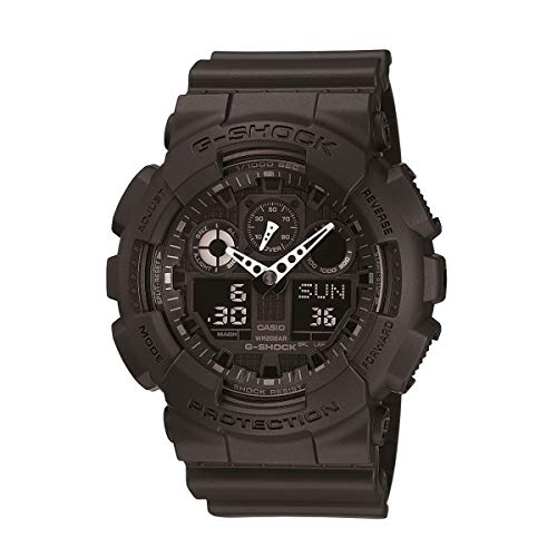 Casio HerrenArmbanduhr Analog-Digital Quarz Harz GA-100-1A1ER von Casio