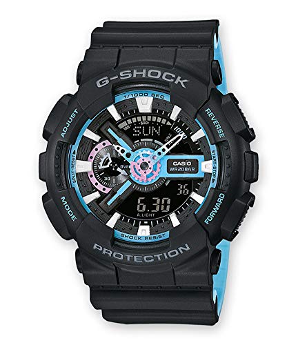 CASIO Herren Armbanduhr Analog-Digital Quarz Harz GA-110PC-1AER von Casio