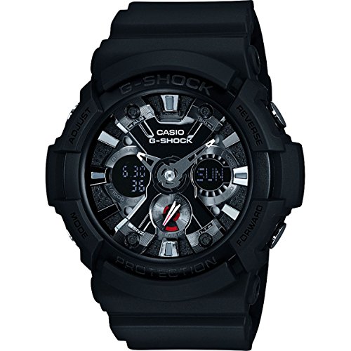 Casio Herren-Armbanduhr XL G-Shock Analog - Digital Resin GA-201-1AER von Casio