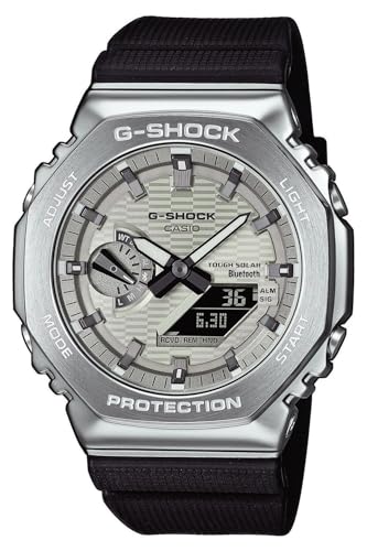 Casio G-Shock Herrenuhr Solar Bluetooth Weiß GBM-2100A-8BER von Casio
