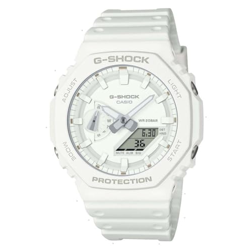 Casio GA-2100-7A7ER Uhr Analoges Quarzuhrwerk bio-based resin Mann von Casio