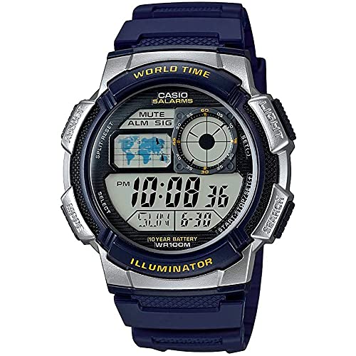 Casio Herren Analog-Digital Automatic Uhr mit Armband S7233889 von Casio