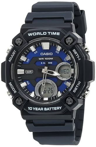 Casio Herren Analog-Digital Quarz Uhr mit Kunststoff Armband AD263 von Casio