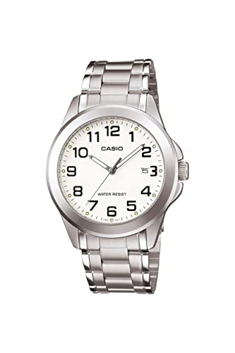 Casio Herren Analog Quarz Uhr mit Edelstahl Armband MTP-1215A-7B2 von Casio