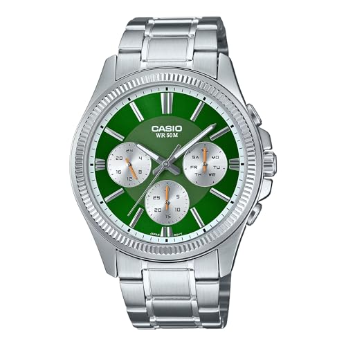 Casio Herren Analog Quarz Uhr mit Metall Armband MTP-1375D-3AVDF Casio Herren Analog Quarz Uhr mit Metall Armband MTP-1375D-3AVDF von Casio