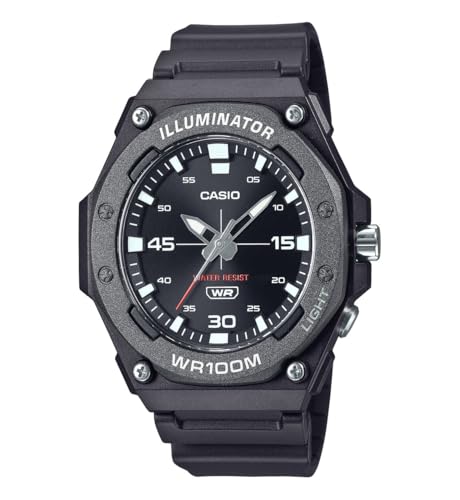 Casio Herren Analog Uhr mit Harz Armband MW-620H-1AVDF von Casio