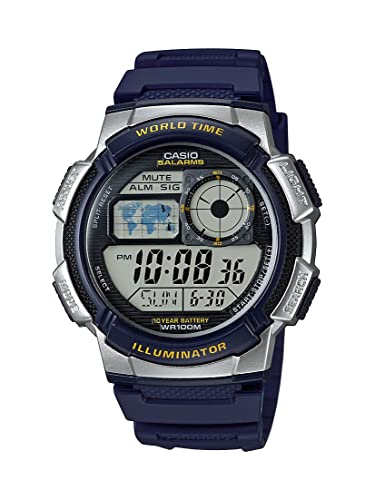 Casio Herren-Armbanduhr AE-1000W-2AV, wasserdicht von Casio