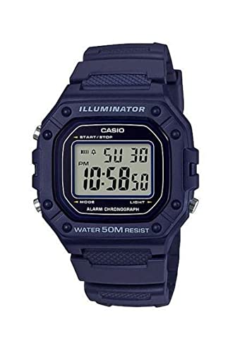 Casio Herren-Armbanduhr W-218H-2AVEF, Blau von Casio