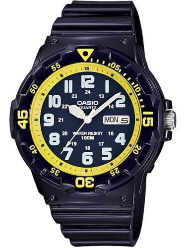 Casio Herren-Armbanduhr Analog Quarz Resin MRW-200HC-2BVEF von Casio
