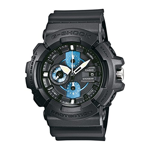 Casio Herren-Armbanduhr XL G-Shock Analog Quarz Resin GAC-100-1A2ER von Casio
