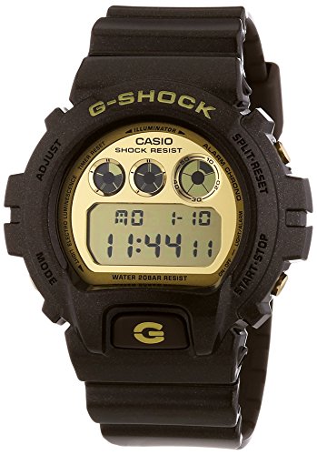 Casio Herren-Armbanduhr XL G-Shock Style Series Chronograph Quarz Resin DW-6900BR-5ER von Casio