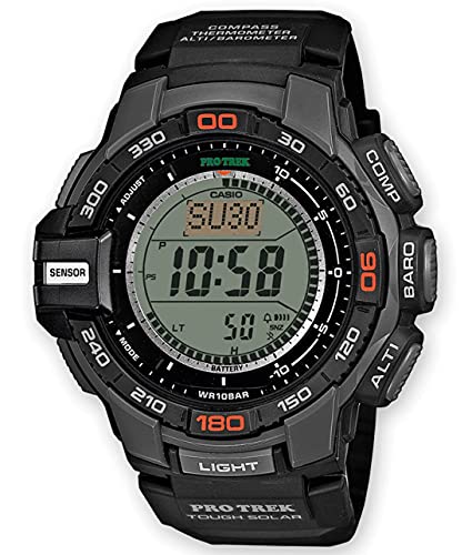 Casio Herren Digital Quarz Uhr mit Resin Armband PRG-270-1ER von Casio