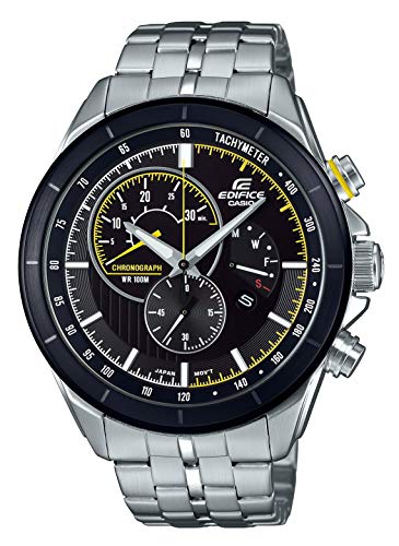 Casio Herren Chronograph Quarz Uhr mit Edelstahl Armband EFR-561DB-1AVUEF von Casio