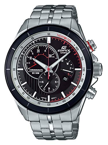 Casio Herren Chronograph Quarz Uhr mit Edelstahl Armband EFR-561DB-1BVUEF von Casio