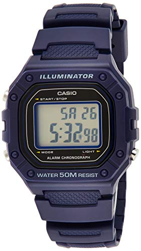 Casio Herren Digital Quarz Uhr mit Harz Armband 4549526192739 von Casio