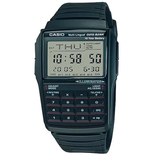 Casio Herren Digital Quarz Uhr mit Harz Armband DBC-32-1ADF von Casio