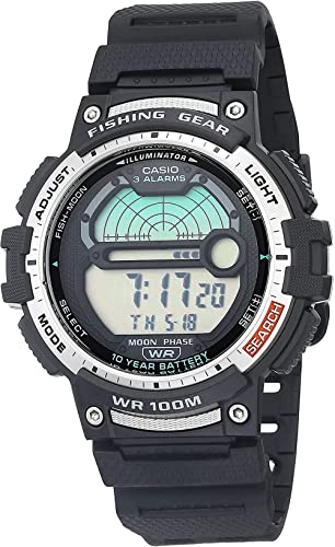 Casio Herren Digital Quarz Uhr mit Harz Armband WS-1200H-1AVCF von Casio