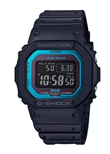 CASIO Herren Digital Quarz Uhr mit Resin Armband GW-B5600-2ER von CASIO