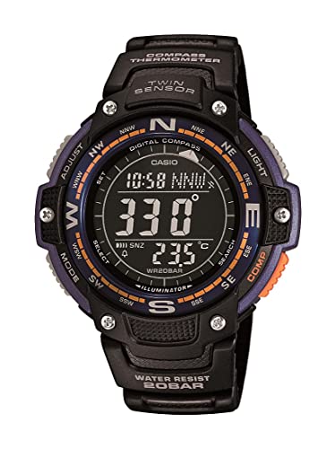 Casio Herren Analog-Digital Automatic Uhr mit Armband S7233021 von Casio