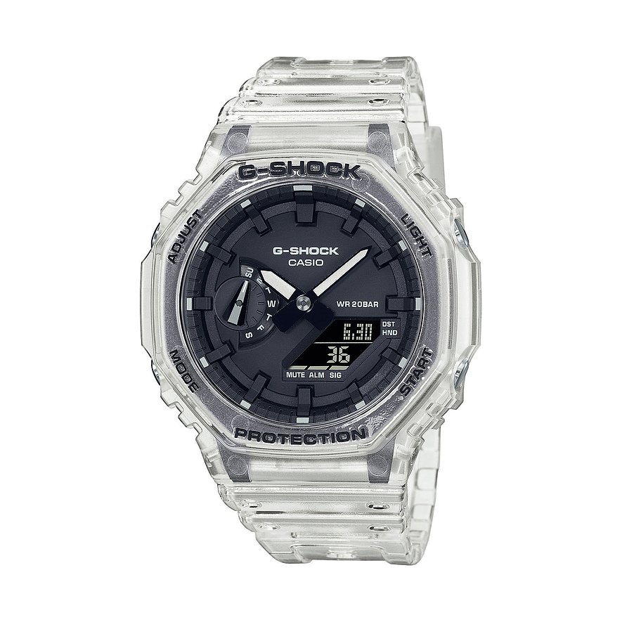 Casio Herrenuhr Classic Skeleton GA-2100SKE-7AER Resin von Casio