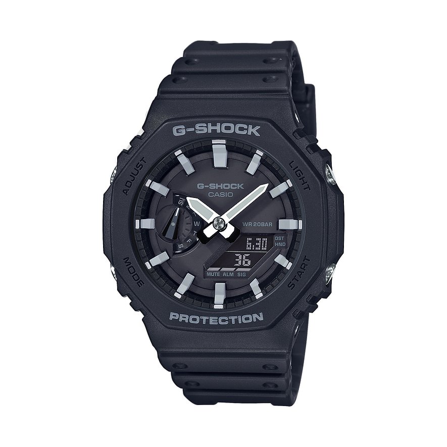 Casio Herrenuhr G-Shock Classic GA-2100-1AER Kunststoff von Casio